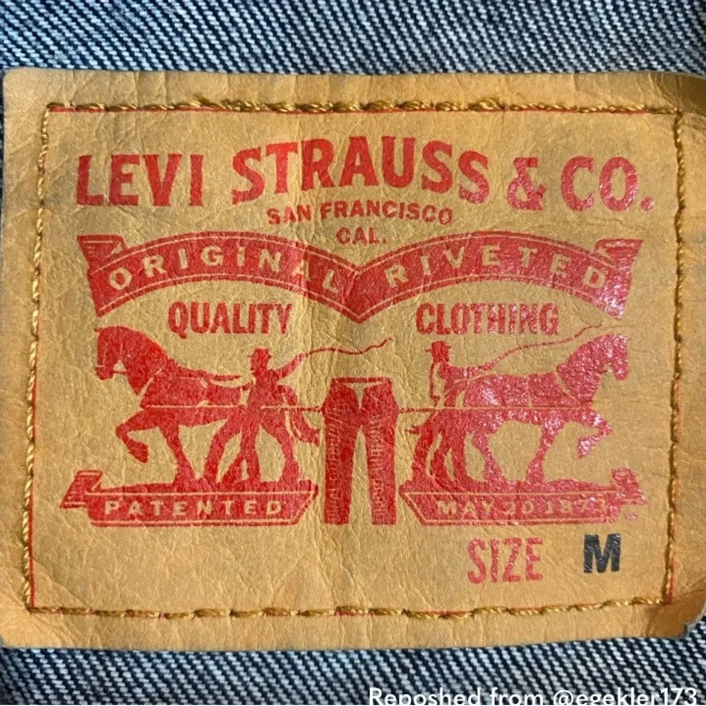 🆕 Classic NWT Levi’s  denim jacket - Picture 6 of 6